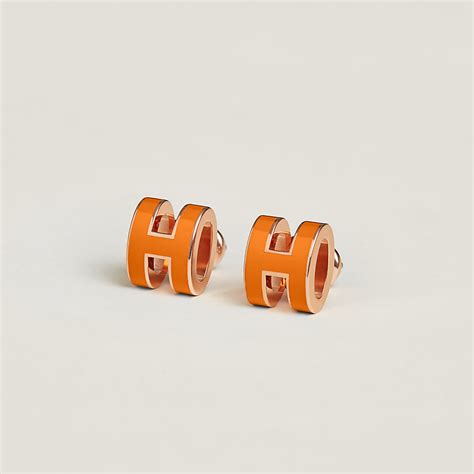 hermes pop earrings